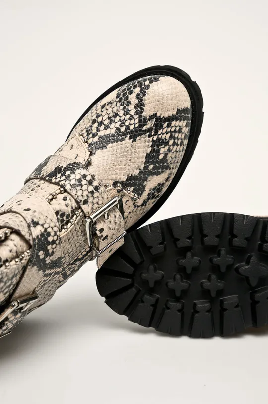 béžová Steve Madden - Členkové topánky Hoofy