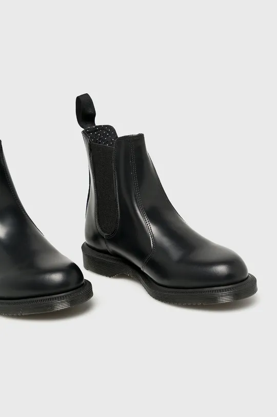 Dr. Martens leather chelsea boots Flora Women’s