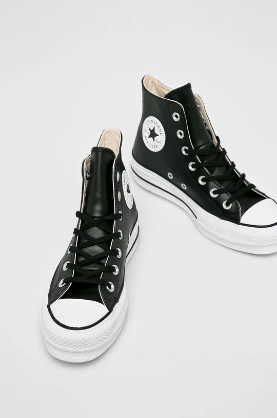 μαύρο Converse - Πάνινα παπούτσια