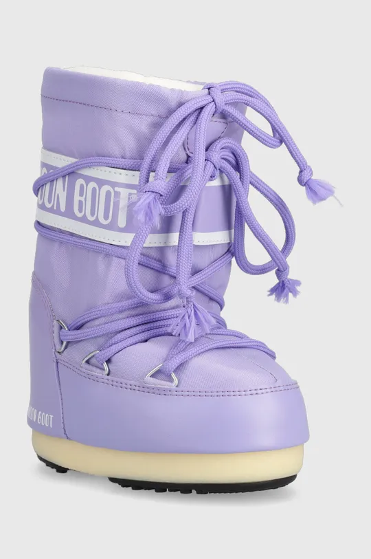 Дитячі чоботи Moon Boot фіолетовий