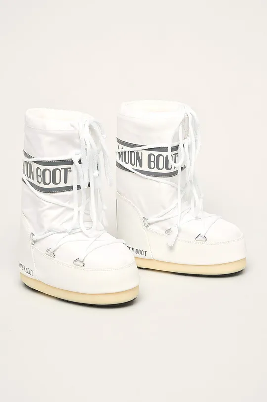 Moon Boot stivali da neve bambini bianco
