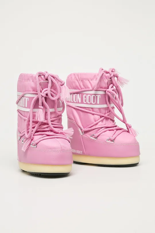 Moon Boot stivali da neve bambini rosa