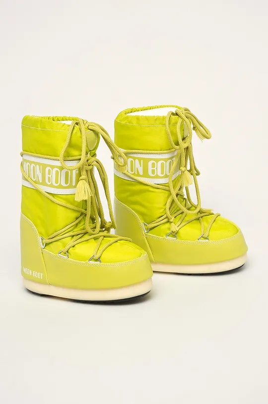 Moon Boot - Παιδικές μπότες χιονιού πράσινο