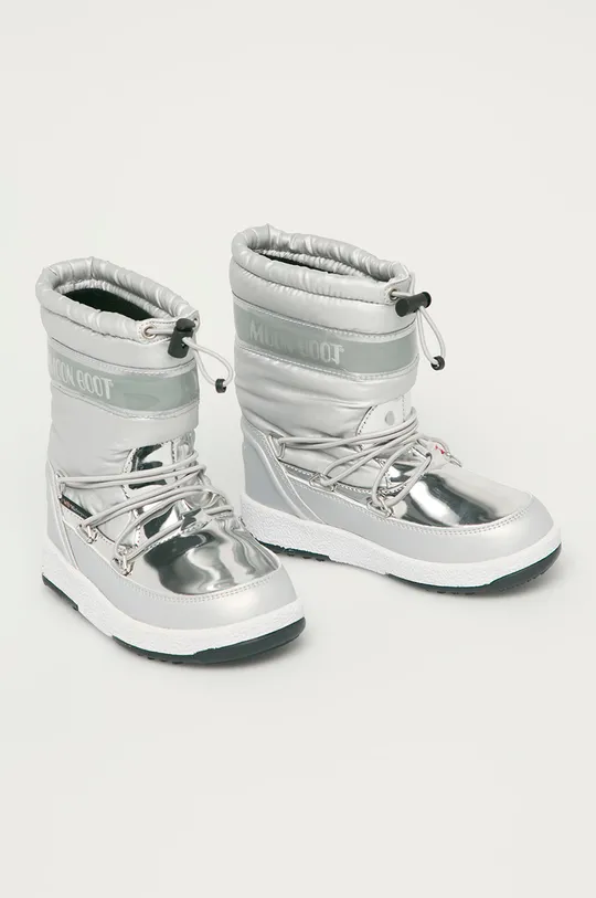 Moon Boot - Дитячі чоботи Soft срібний