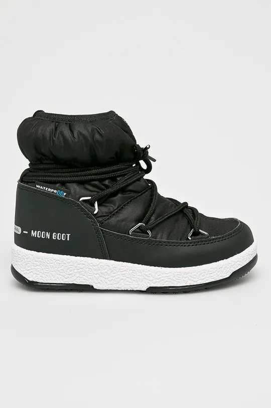crna Moon Boot - Dječje čizme za snijeg Low Nylon WP Za djevojčice