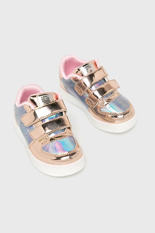 Skechers - Detské topánky zlatá