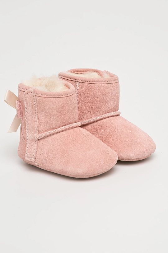 UGG - Śniegowce dziecięce Jesse Bow II różowy