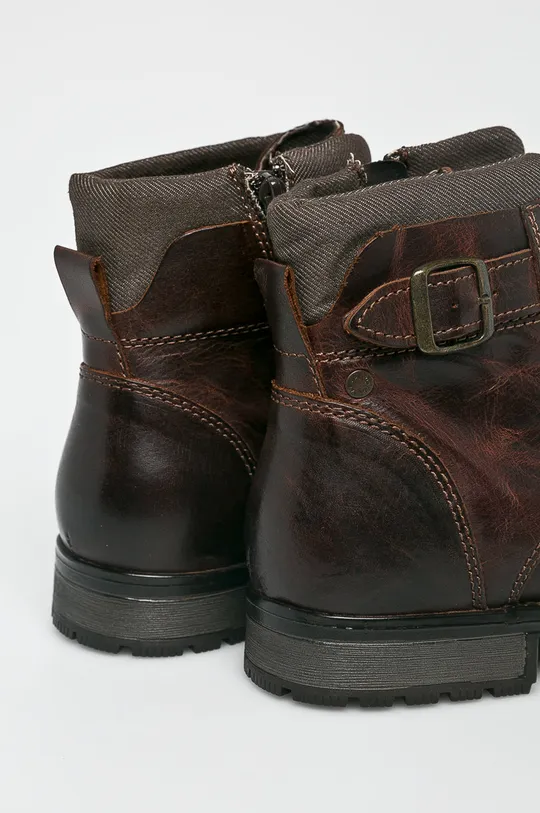 Jack & Jones - Високі черевики  Халяви: Натуральна шкіра Внутрішня частина: Текстильний матеріал Підошва: Синтетичний матеріал