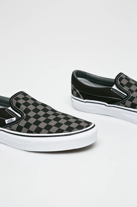 Vans - Πάνινα παπούτσια Classic Slip-On γκρί