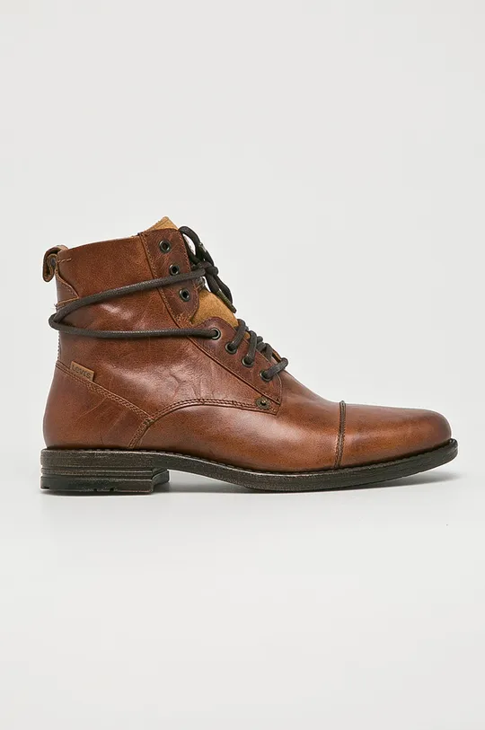 коричневый Levi's - Высокие ботинки Emerson Мужской