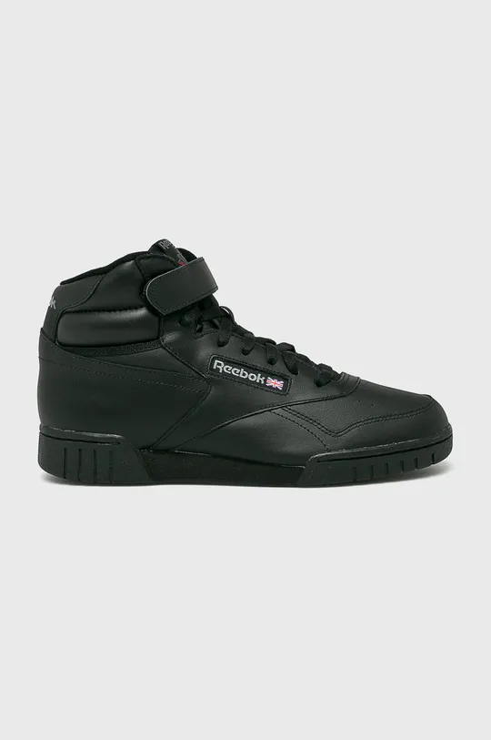 black Reebok Classic shoes Ex-O-Fit Hi Men’s