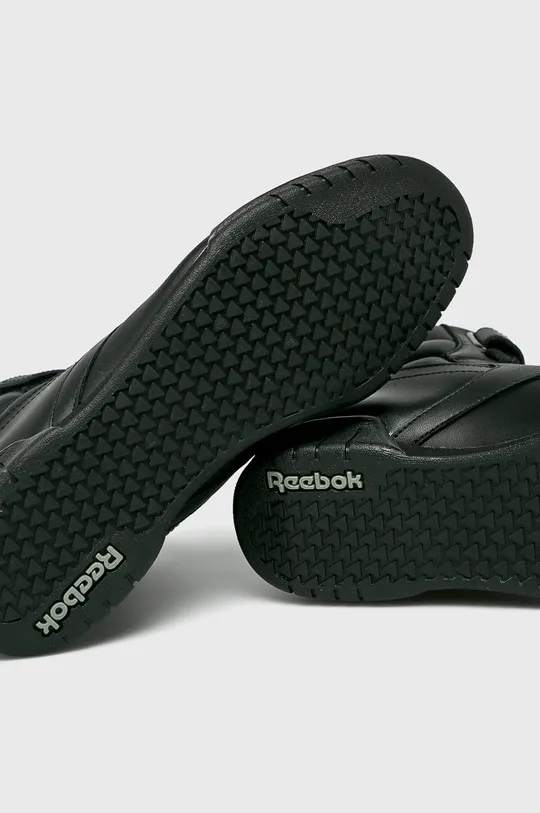 black Reebok Classic shoes Ex-O-Fit Hi