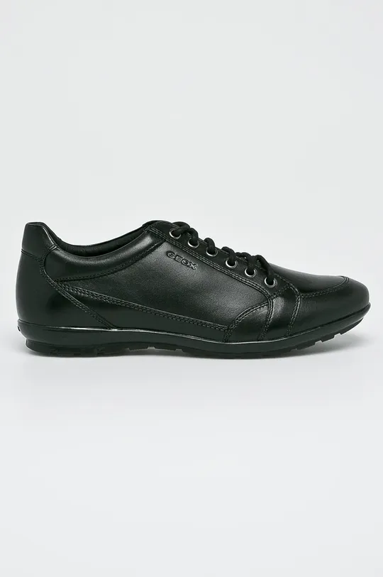 čierna Geox - Kožené topánky Pánsky