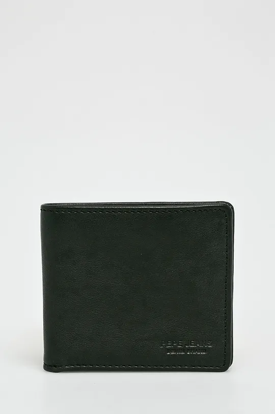 čierna Pepe Jeans - Kožená peňaženka Pánsky