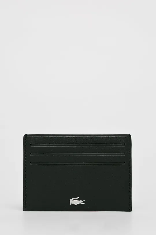 чорний Lacoste - Шкіряний гаманець Чоловічий