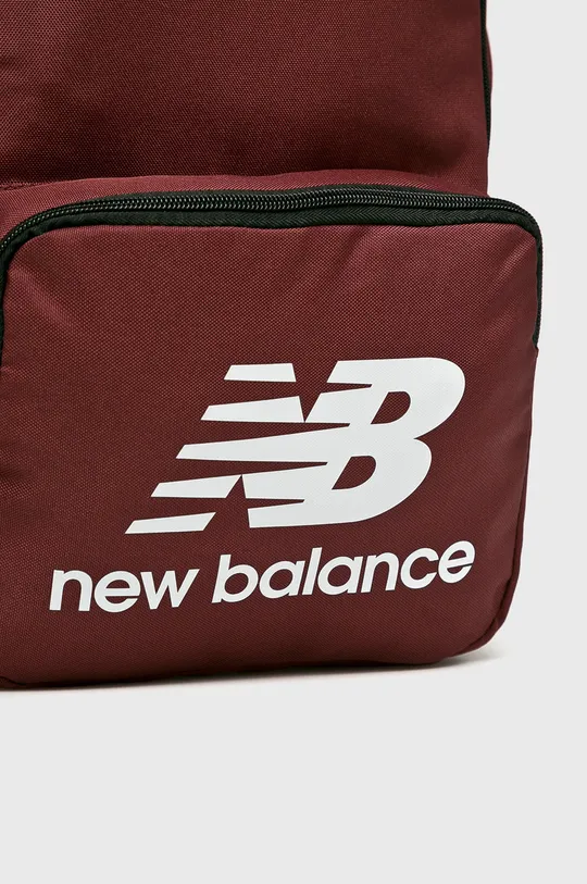 New Balance - Plecak NTBCBPK8 bordowy