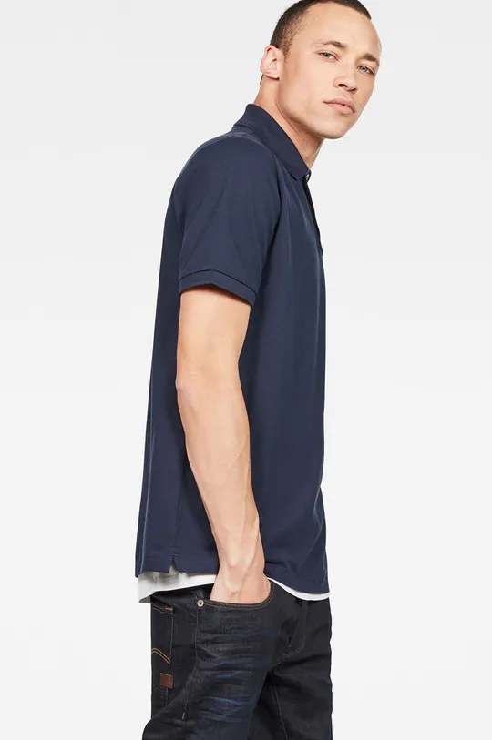 G-Star Raw - Polo D08513.5864 granatowy