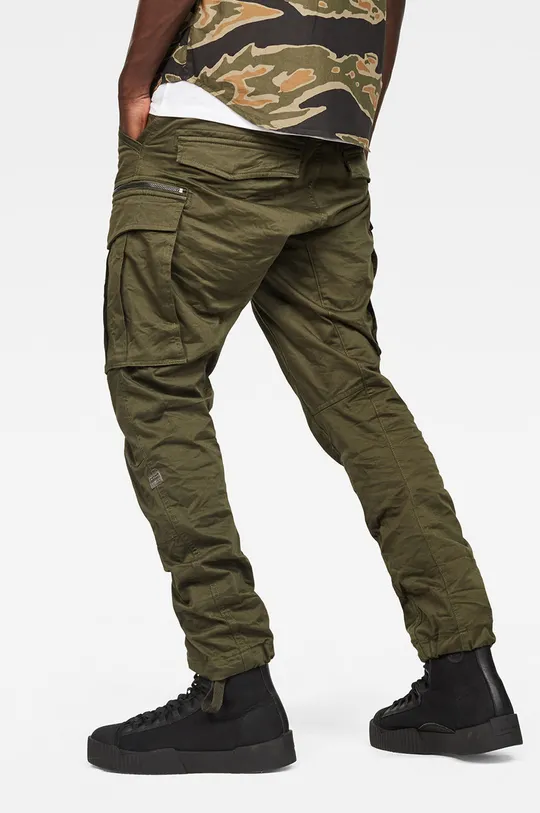 G-Star Raw - τζιν παντελόνι Rovic Zip πράσινο