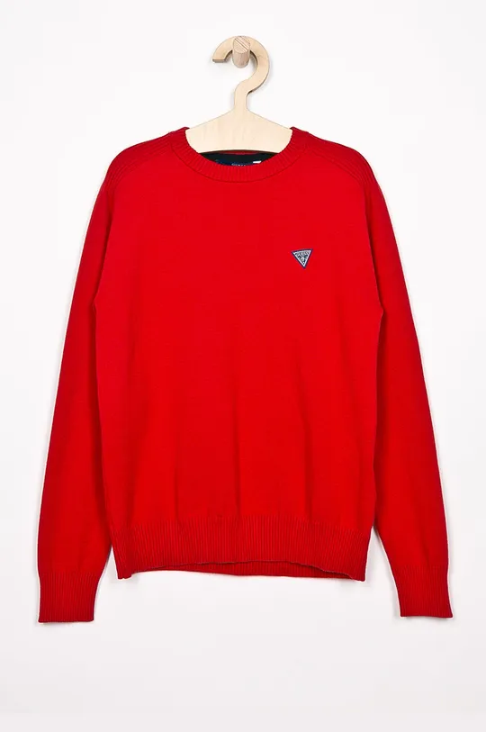 červená Guess Jeans - Detský sveter 118-175 cm Chlapčenský