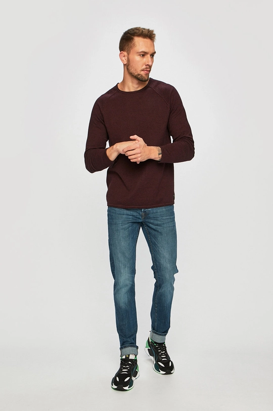 Jack & Jones - Sweter fioletowy