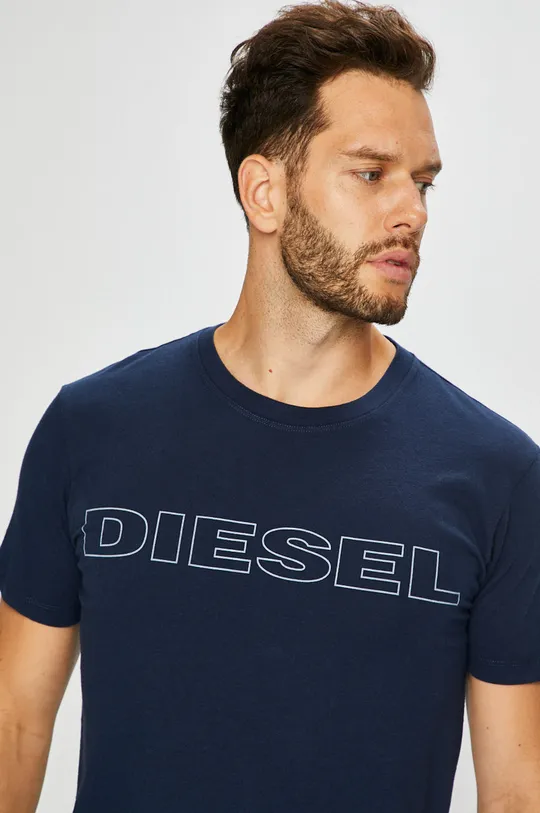 granatowy Diesel - T-shirt