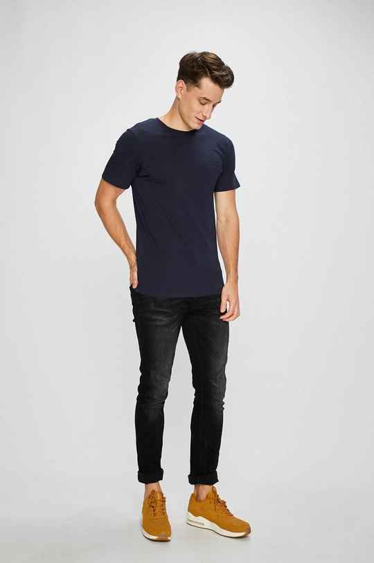 Jack & Jones - T-shirt granatowy