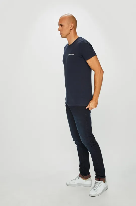Calvin Klein Jeans - T-shirt J30J307852 granatowy