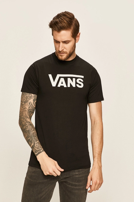 črna Vans t-shirt Moški