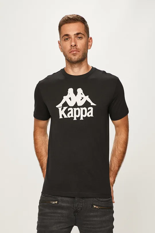 čierna Kappa - Pánske tričko