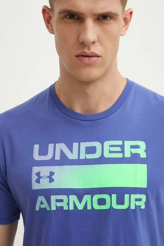 fioletowy Under Armour t-shirt