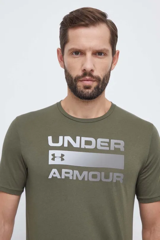 πράσινο Μπλουζάκι Under Armour Ανδρικά
