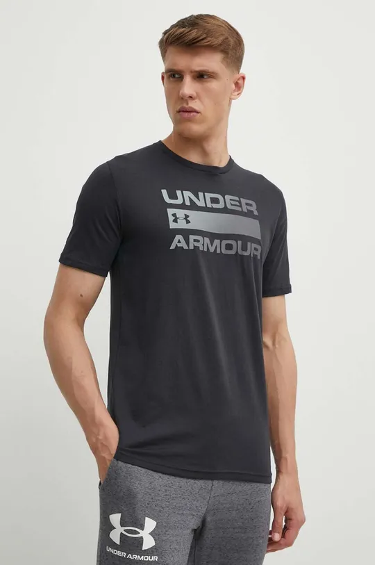 чорний Футболка Under Armour Чоловічий