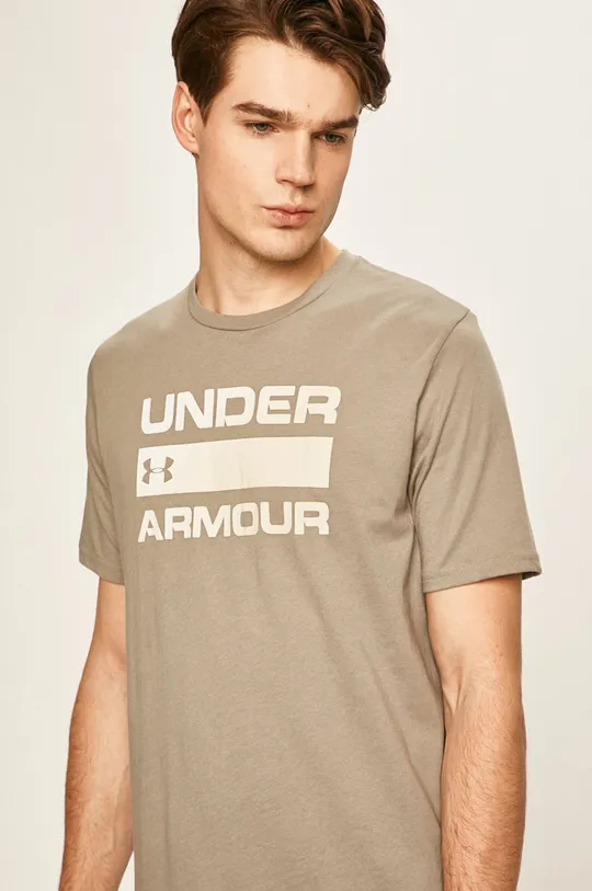 зелёный Футболка Under Armour