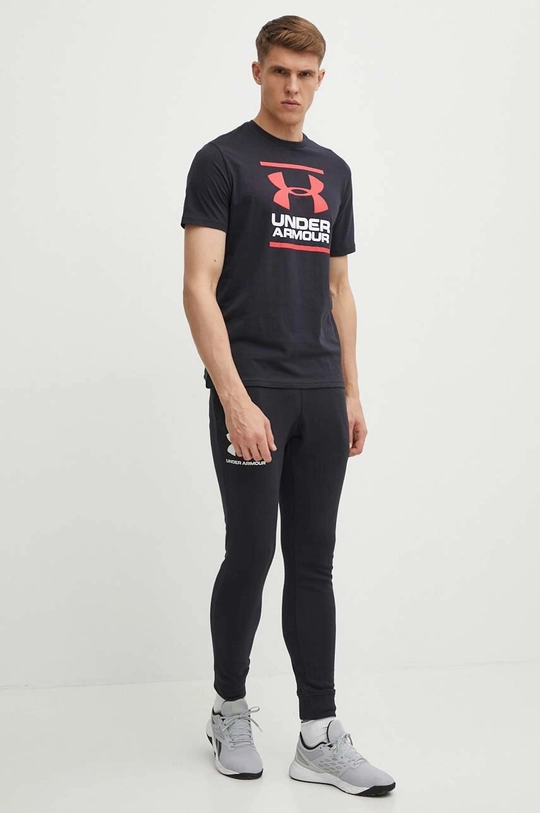 Under Armour - Pánske tričko 1326849 čierna