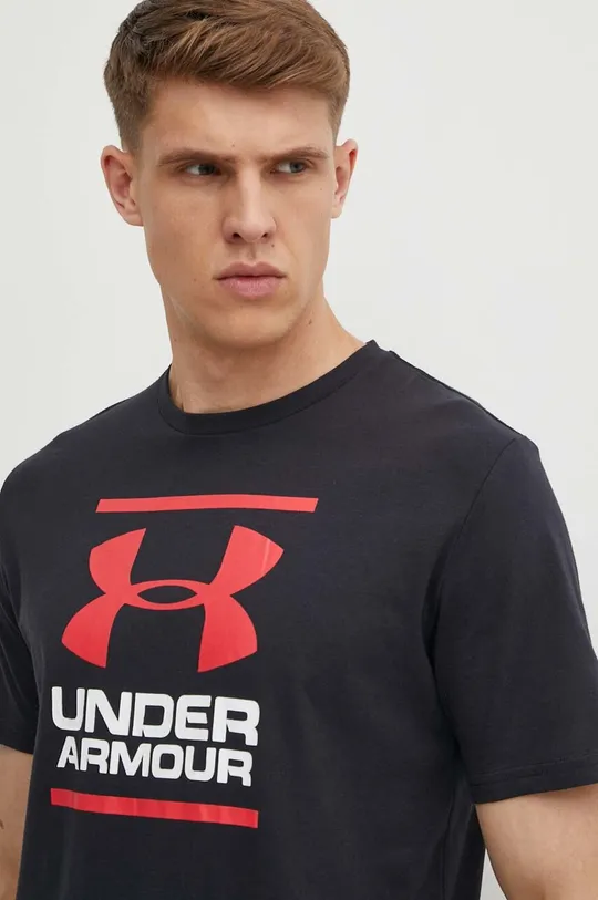 nero Under Armour t-shirt funzionale