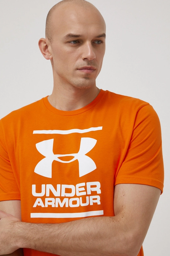 оранжевый Under Armour Футболка 1326849