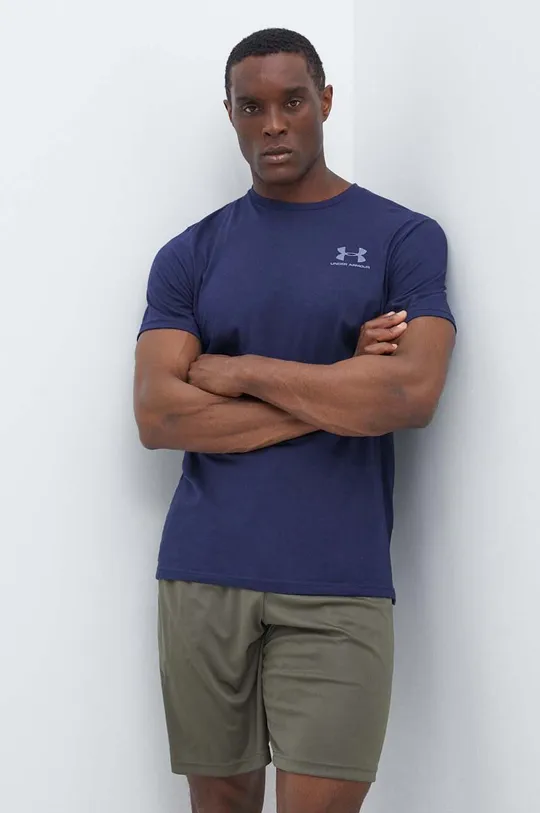 mornarsko plava Majica kratkih rukava Under Armour Muški