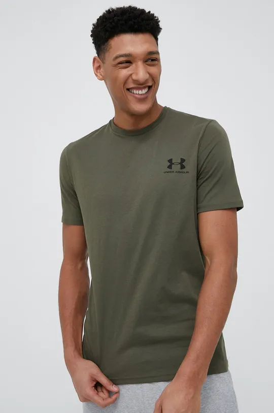 Μπλουζάκι Under Armour πράσινο