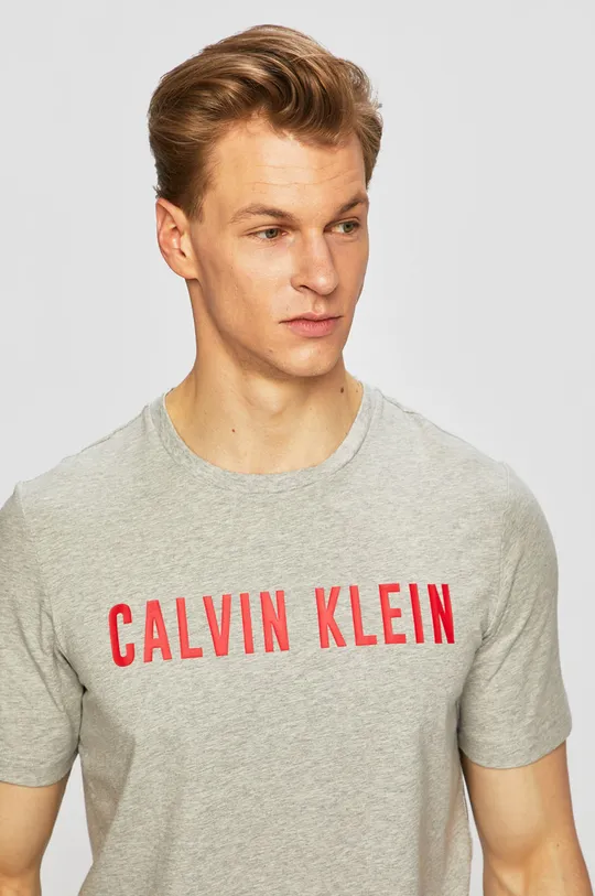 сірий Calvin Klein Performance - Футболка