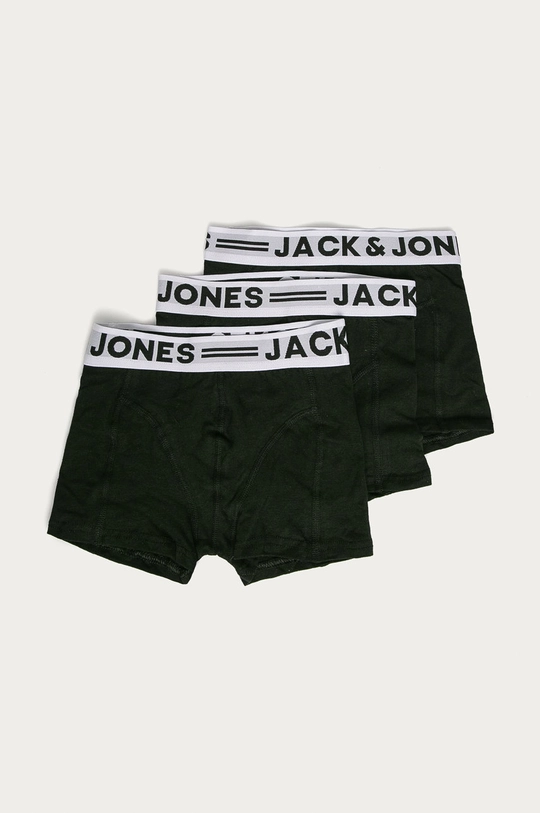 čierna Jack & Jones - Detské boxerky (3-pak) Chlapčenský