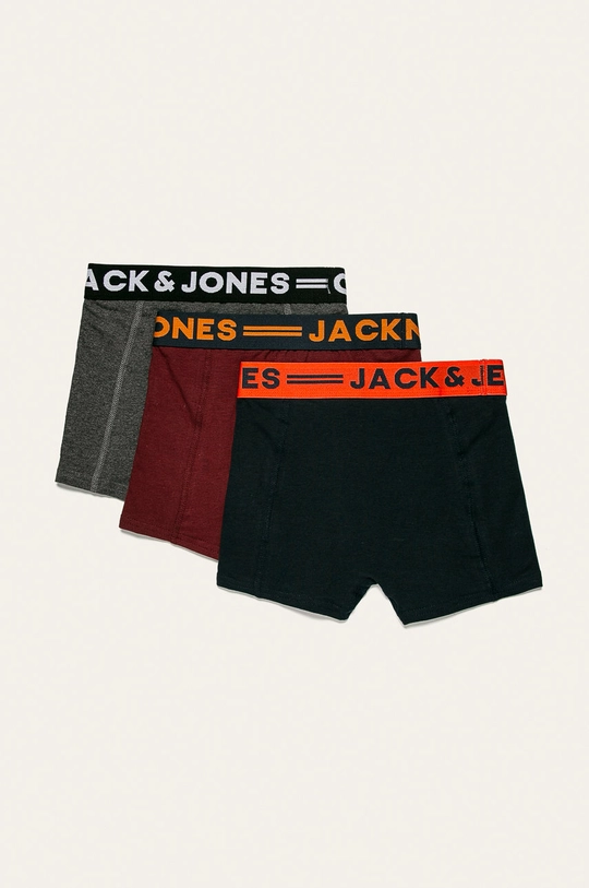 Jack & Jones - Detské boxerky 128-164 cm (3 pak) sivá