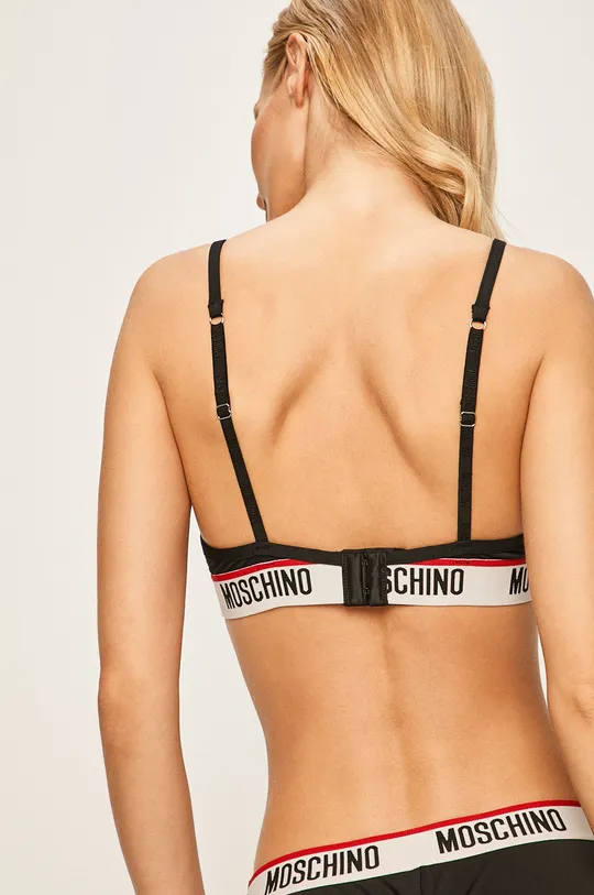 Moschino Underwear - Podprsenka čierna
