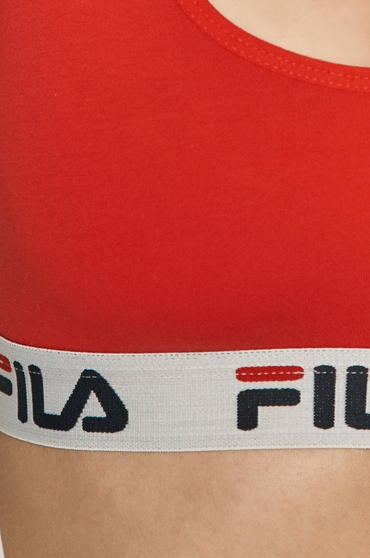 rosso Fila reggiseno