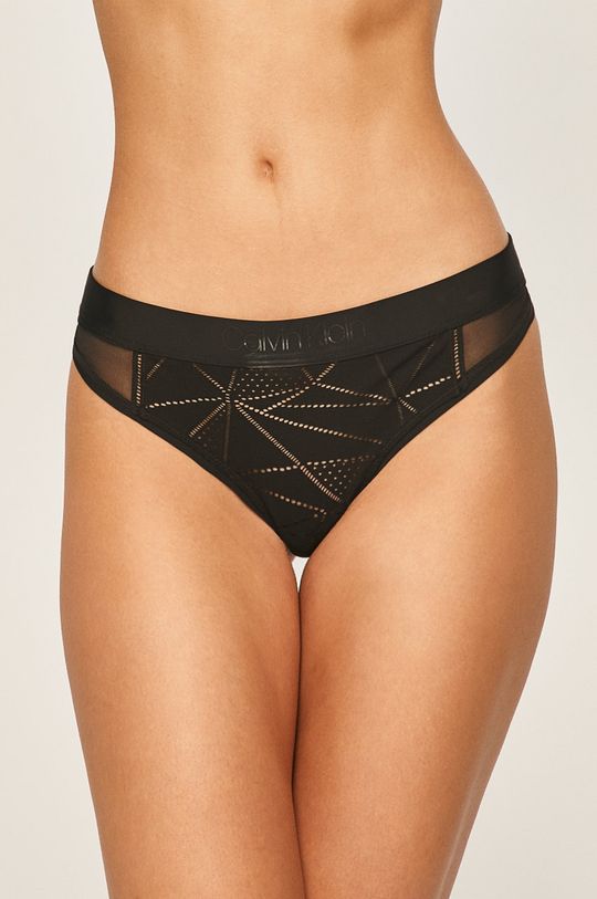 čierna Calvin Klein Underwear - Tangá Dámsky