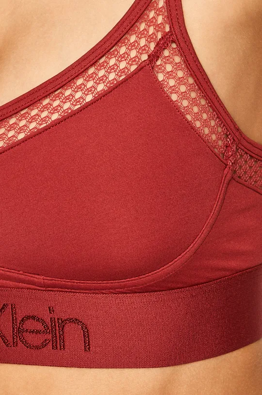 burgundské Calvin Klein Underwear - Športová podprsenka