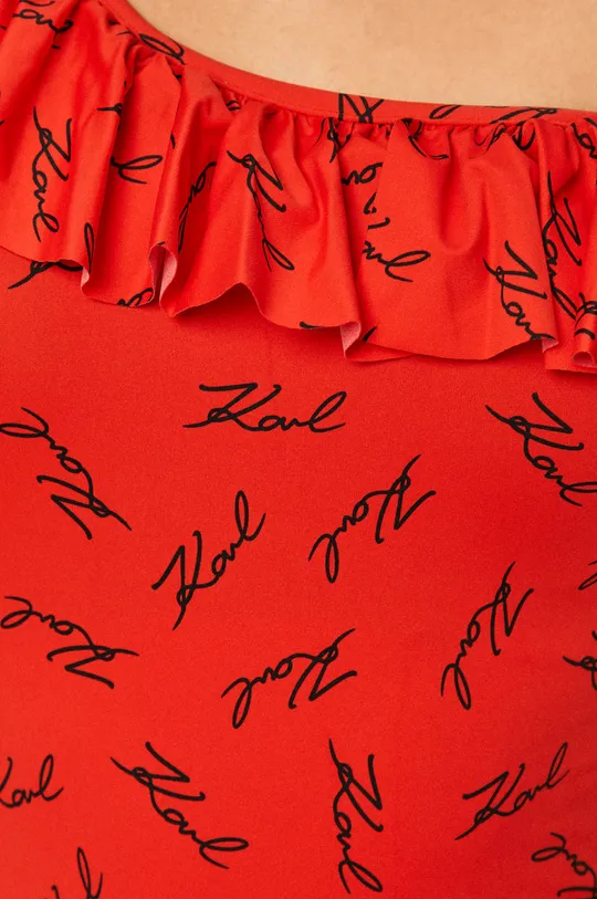 piros Karl Lagerfeld - Fürdőruha