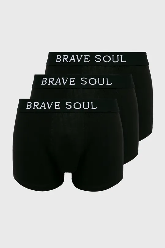 чорний Brave Soul - Боксери (3 pack) Чоловічий