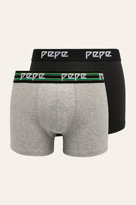 sivá Pepe Jeans - Boxerky Rawson (2-pak) Pánsky