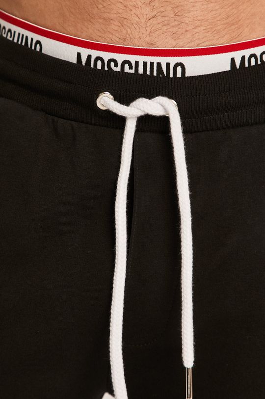 čierna Moschino Underwear - Pyžamové nohavice