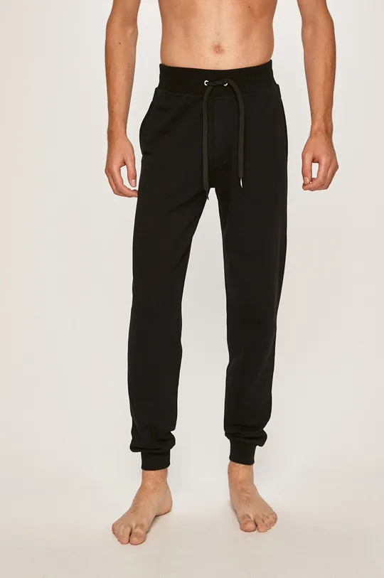 Moschino Underwear - Pyžamové nohavice čierna